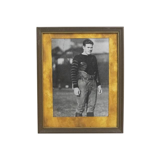 PRINT-Vintage Photo of Football Player