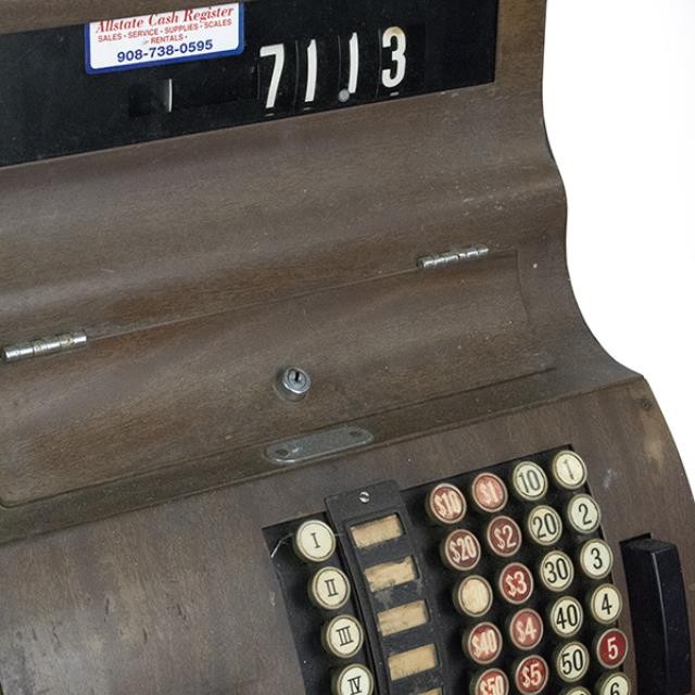 VINTAGE NATIONAL CASH REGISTER-Circa 1930's