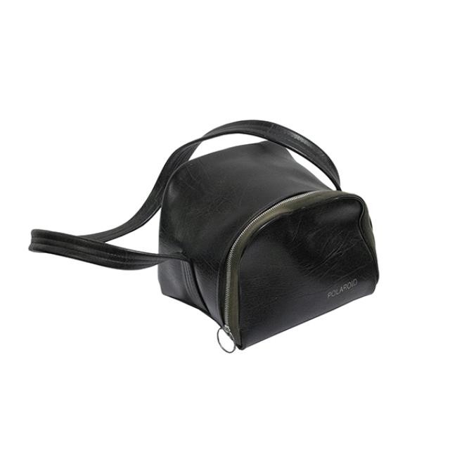 CAMERA BAG-Black Polaroid w/One Strap