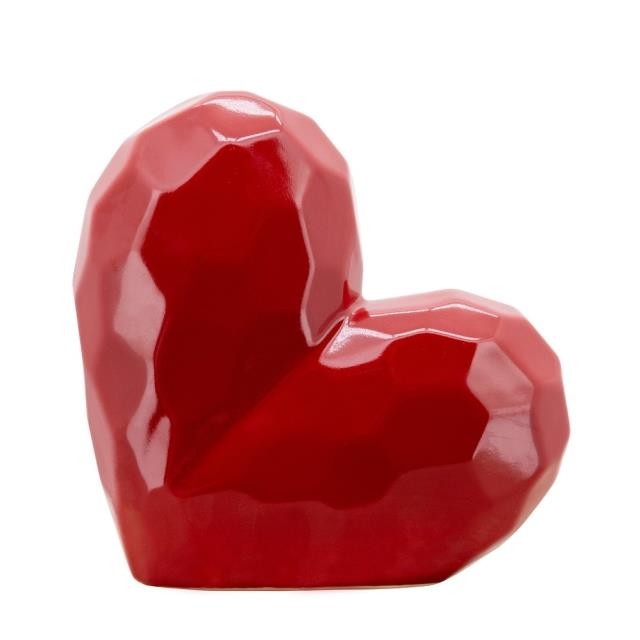 SCULPTURE-3 Dimentional Red Heart