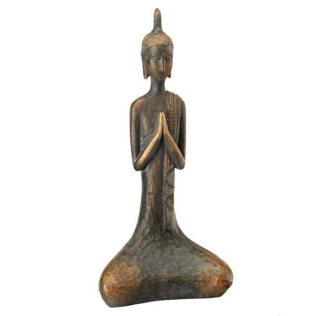 SCULPTURE-Praying Buddha