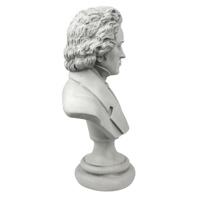 BUST-Composer Beethoven/Faux Stone Finish