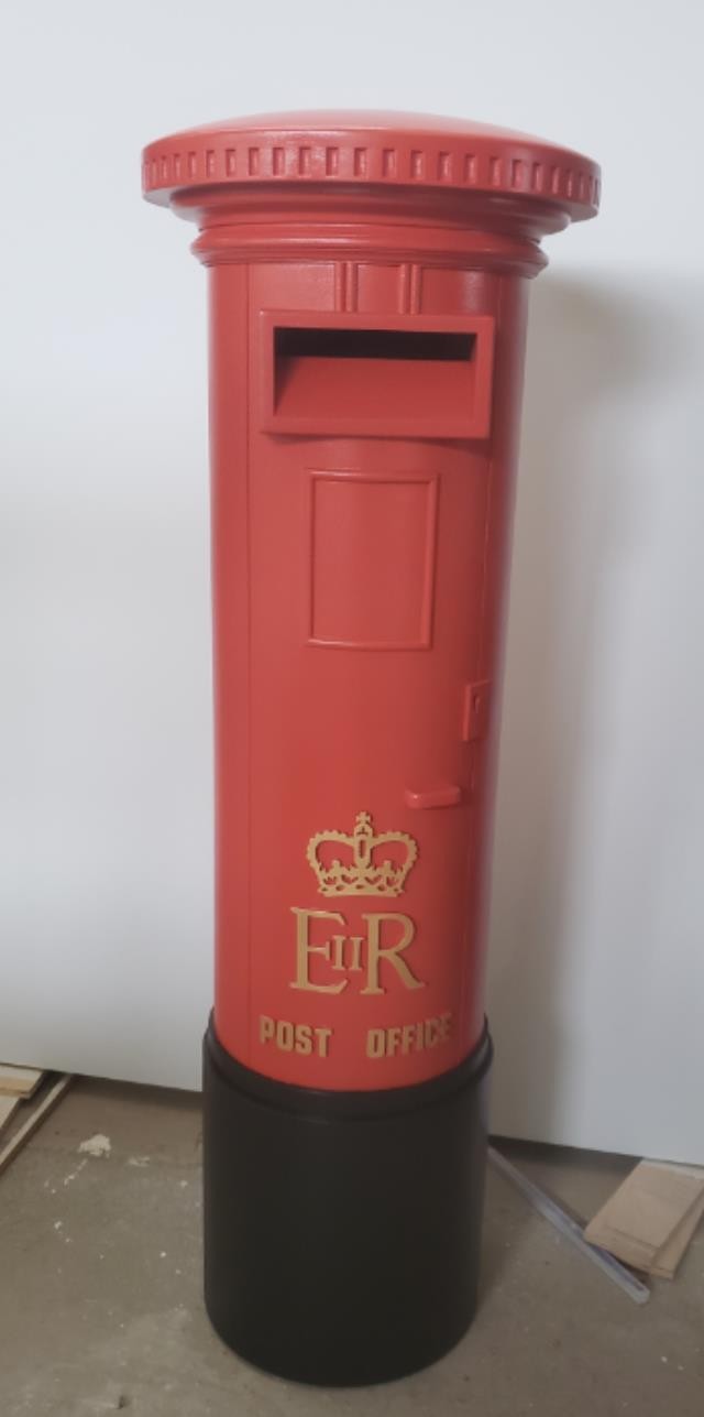 MAIL BOX-Iconic British Red Pillar Letter Box