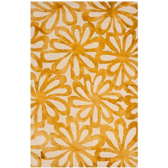 RUG (8'x 10')-Water Color Boho Daisy