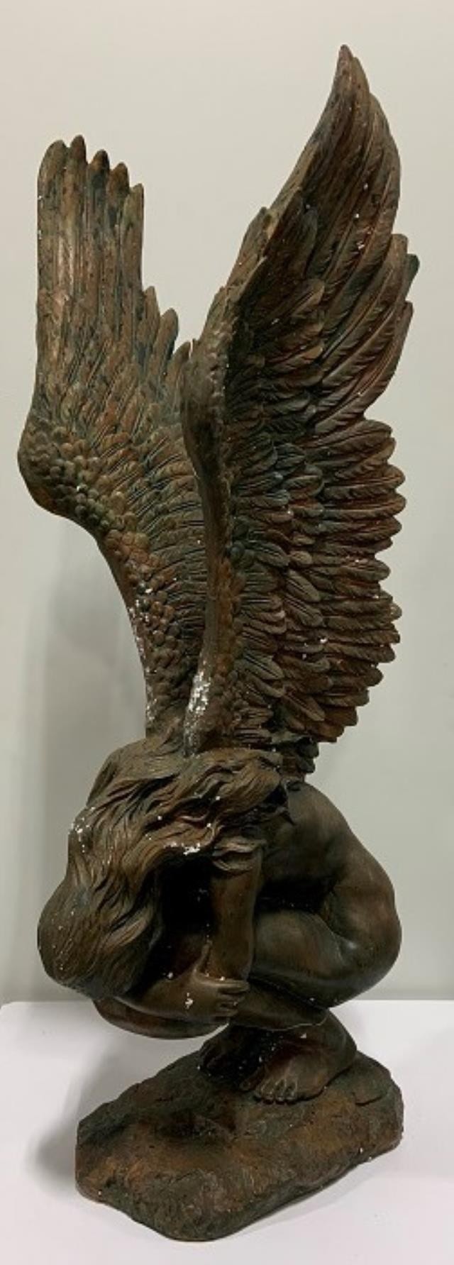 SCULPTURE-Bronze Remembrance & Redemption Angel