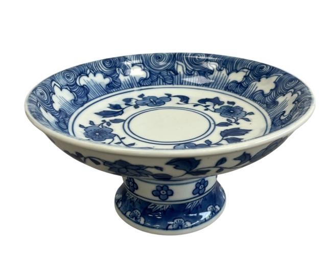 COMPOTE-ANTIQUE CHINA