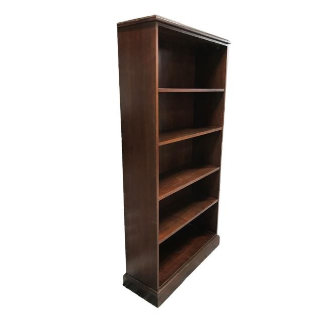 Bookcase-Mahogany Stained Bookshef