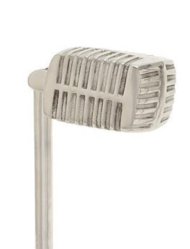 MICROPHONE-Retro Aluminum Square Head W/Stand