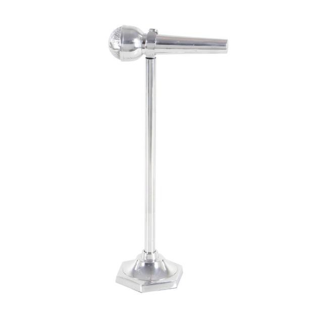 MICROPHONE-Aluminum Round Head W/Stand