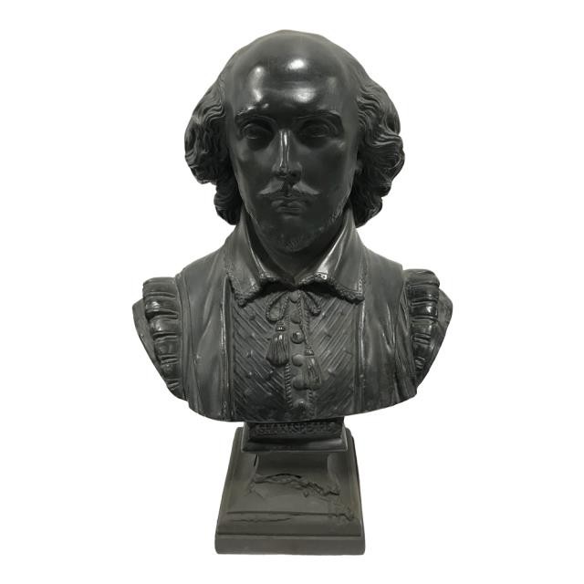 BUST-Shakespeare-Gray Fiberglass