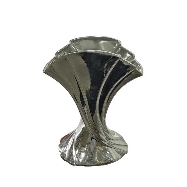 VASE-Silver Fan