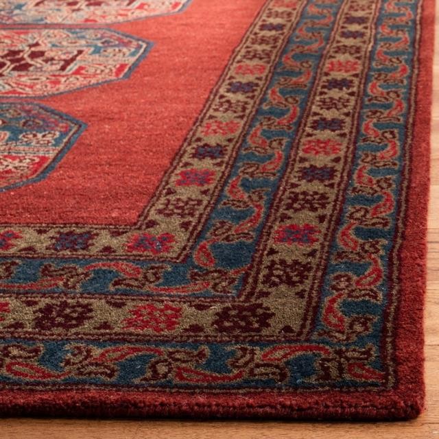 Rug (8'x10')-Heritage Oriental (4)Medallion/Red