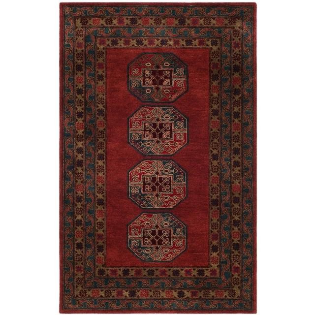 Rug (8'x10')-Heritage Oriental (4)Medallion/Red