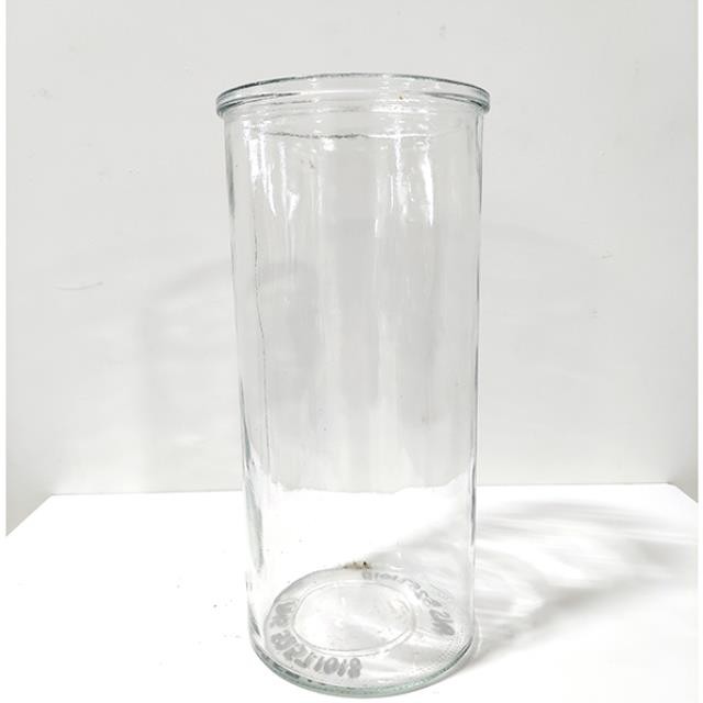 VASE-Clear Glass Cylinder