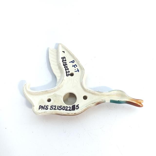 FIGURINE-Vintage Wall Hanging Ceramic Flying Mallard Duck