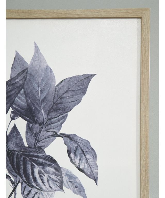 FRAMED PRINT-Alpine Honeysuckle W/Limed Wood Frame