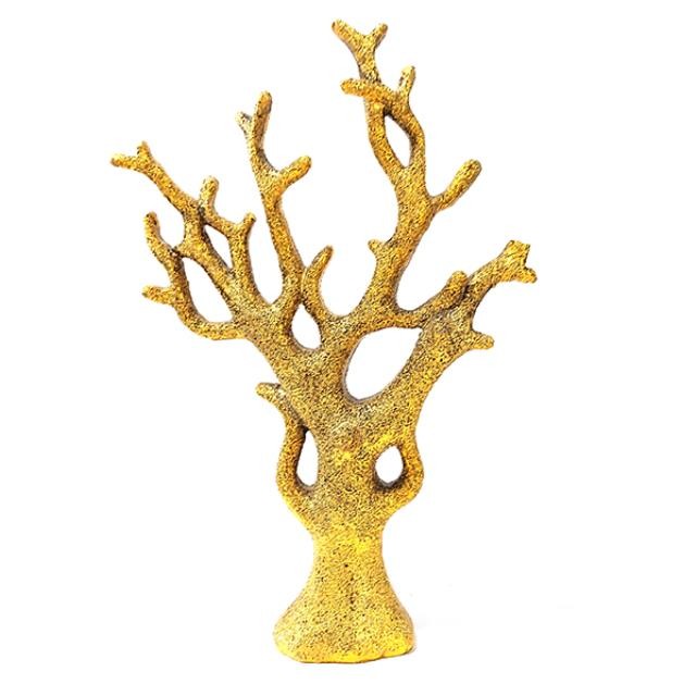 SCULPTURE-Gold Coral