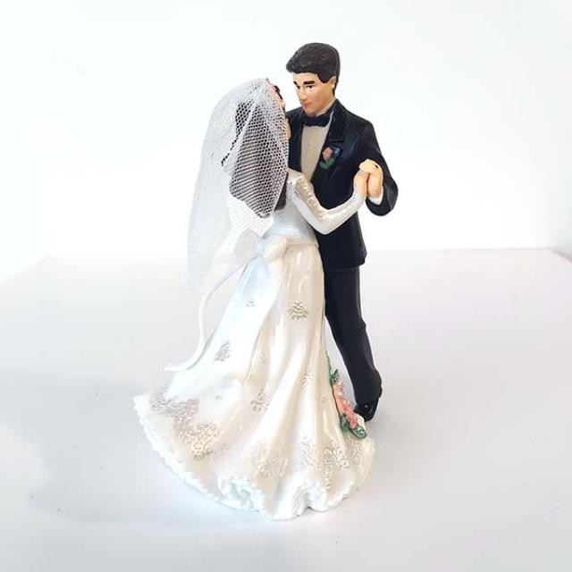 WEDDING CAKE TOPPER-First Dance Wedding Couple