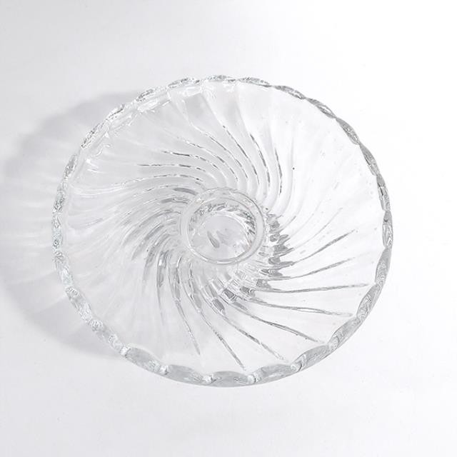 PASTRY STAND-Small Pastry Stand w/Swirl Pattern