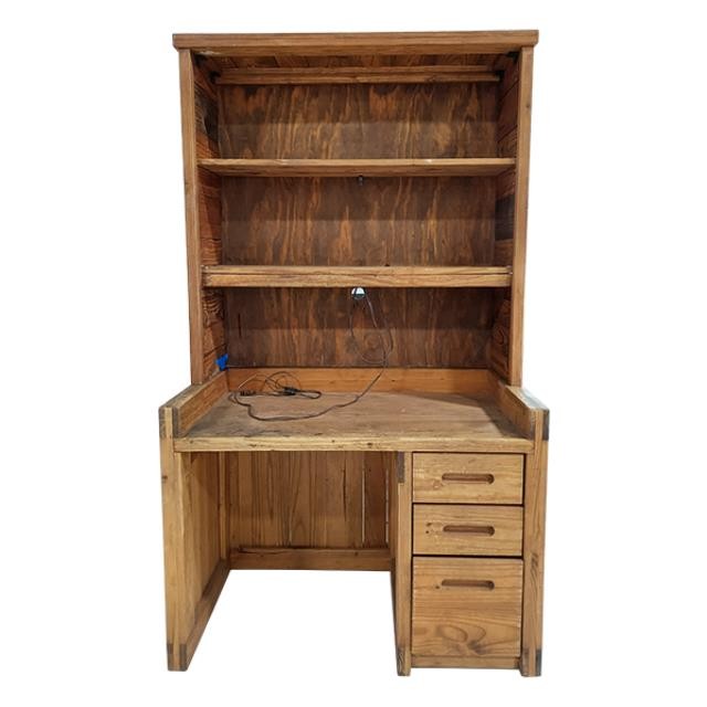 DESK-Youth Pioneer Natural Wood w/(3)Drawers