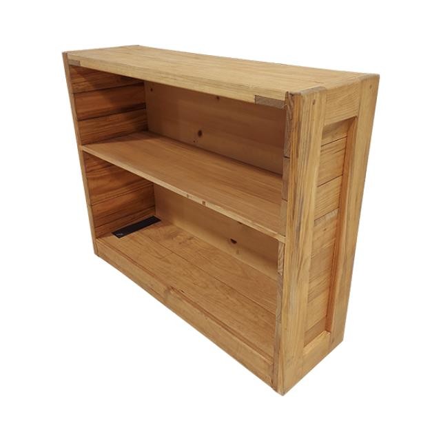 BOOKCASE-Pioneer Blonde Wood w/(1) Shelf
