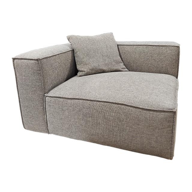 SOFA-SEC-LAF Modern Light Gray Square