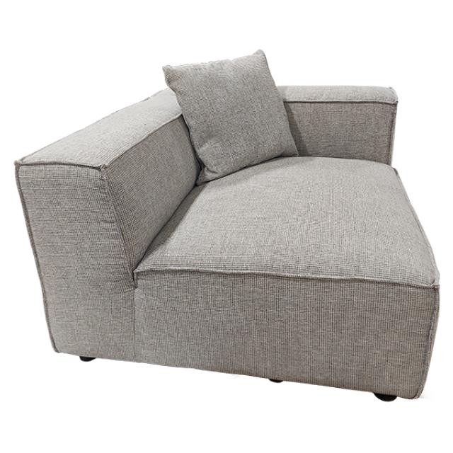 SOFA-SEC-RAF Modern Light Gray Square