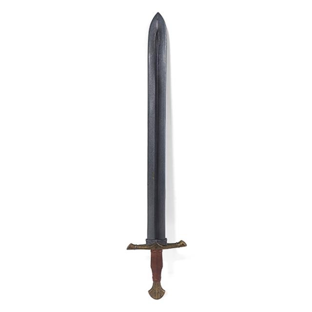 SWORD-Foam Sword w/Brown Handle