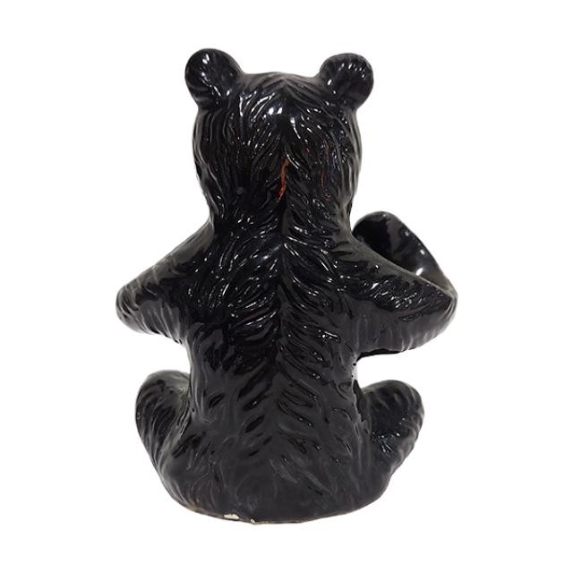 FIGURINE-Ceramic Bear w/Curled Arms