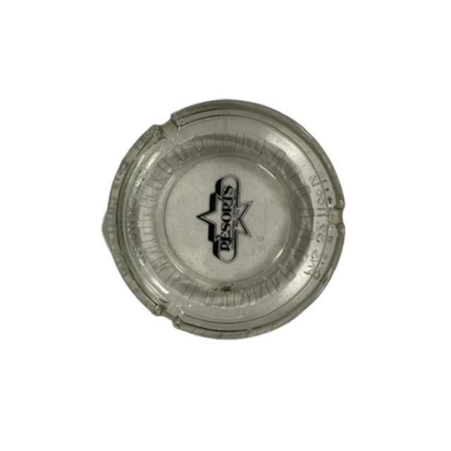 ASHTRAY-Glass Souvenir "Resorts International Casino Hotel"