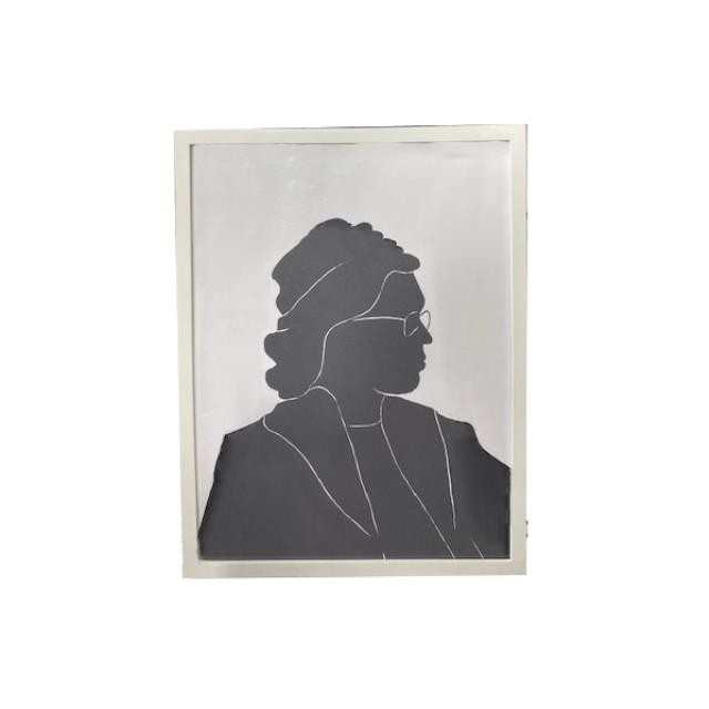 FRAMED PORTRAIT-Rosa Parks W/White Frame