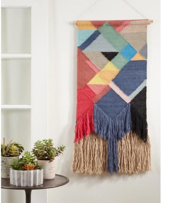 WALL TAPESTRY-Textured|Dimensional Woven Wool