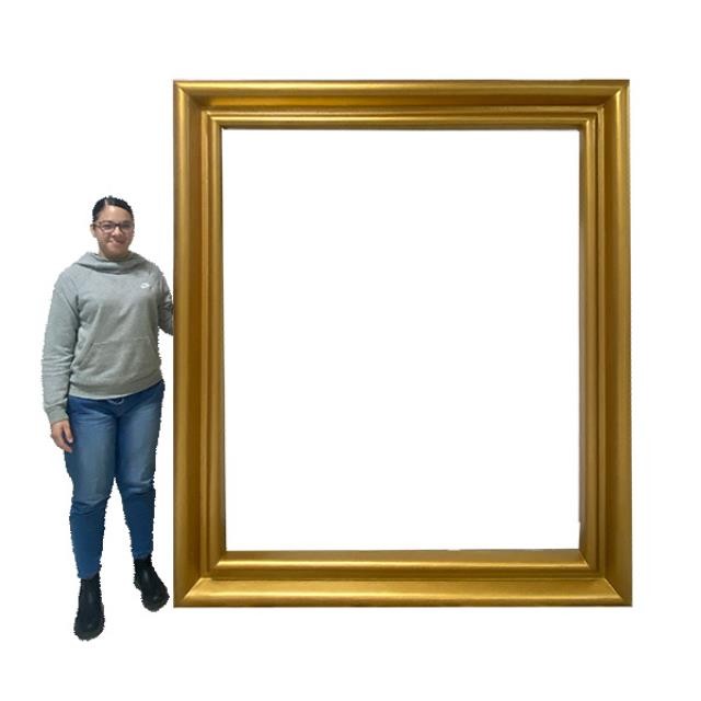 PICTURE FRAME-Oversized Gold Frame