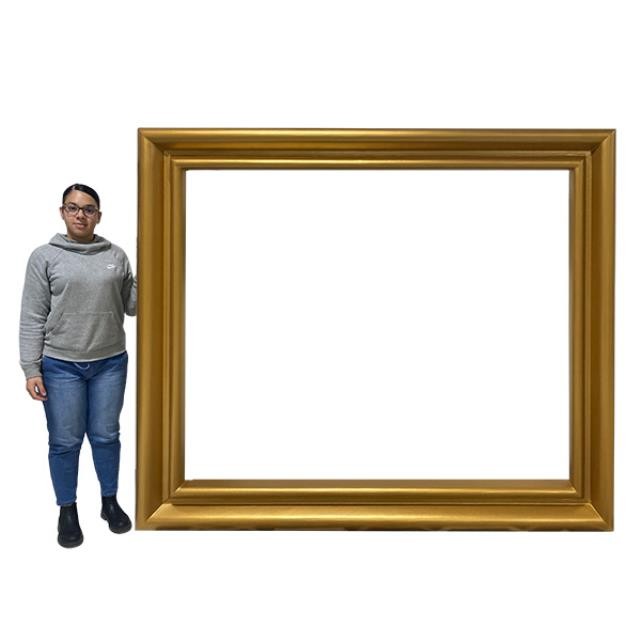 PICTURE FRAME-Oversized Gold Frame