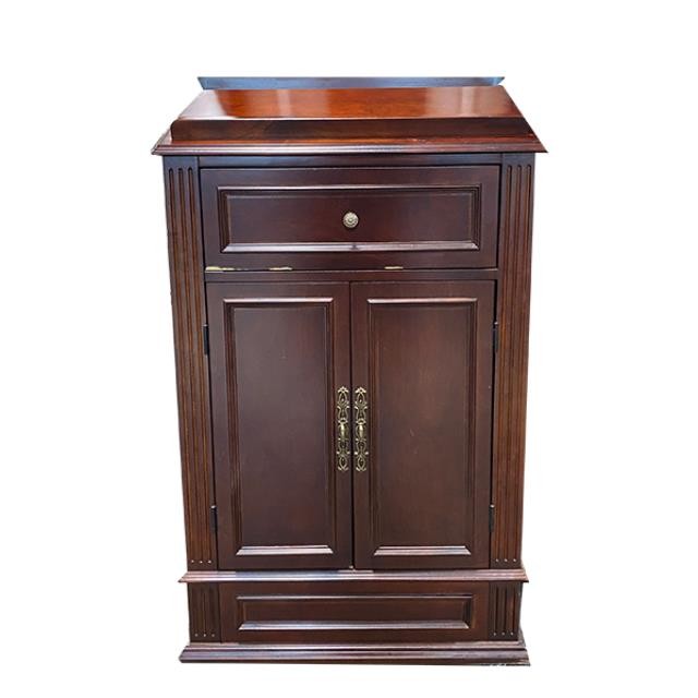 LECTERN-Executive Podium |Cherry Wood |On Castors