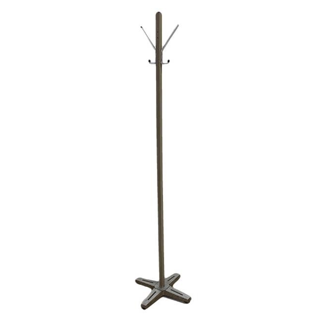 COAT RACK-Vintage | Metal| Quad Base| Two Hooks