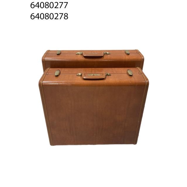 LUGGAGE-Vintage Large Light Brown Samsonite Luggage