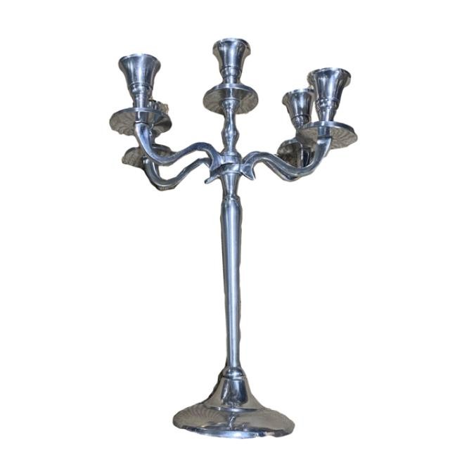 CANDELABRA-Chrome (5) Adjustable Arms