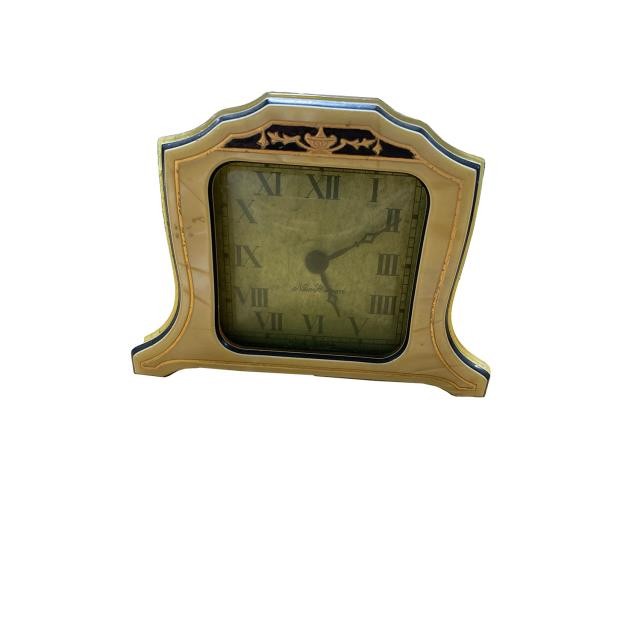 CLOCK-New Haven Mantel Clock Roman Numerals