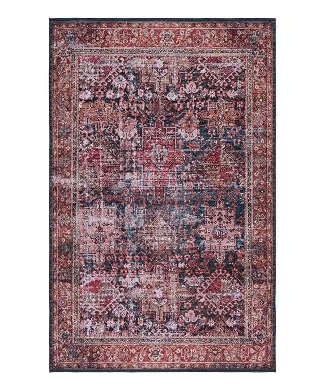 RUG-(8'x10')Rust & Green Bergamont |Patina