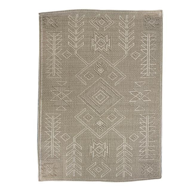 RUG-(7'10"x 10') Biege |Textured |Southwestern