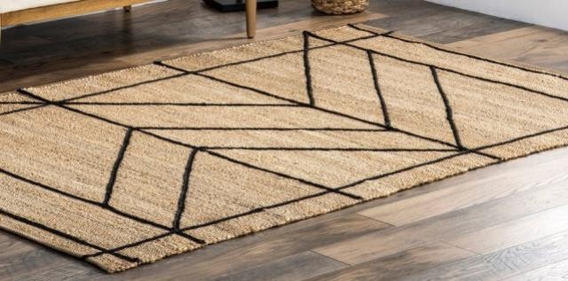 RUG-(8' x 10')Geometric |Jute