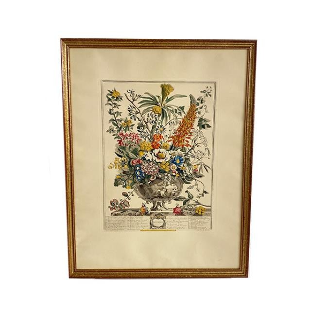 PRINT-Twelve Months of Flowers-December