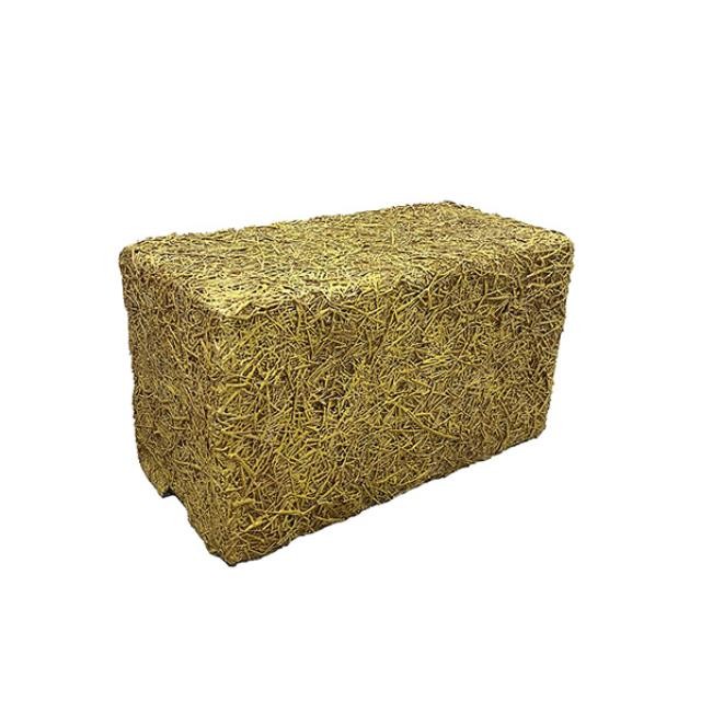 (88500054)HAYBALE-Medium Faux Haybale w/Open Base