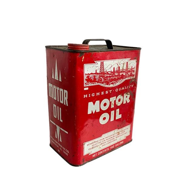 (25390014)GAS CAN-Vintage Red Highest Quality Gas Can