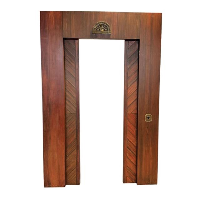 (48060059)DOOR-Wooden Elevator Facade