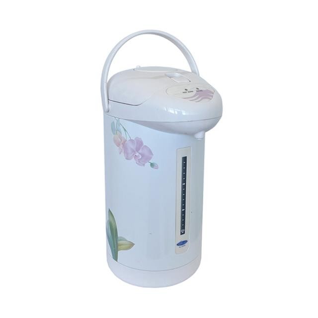 (25450027)KETTLE-White Electric Kettle w|Flowers