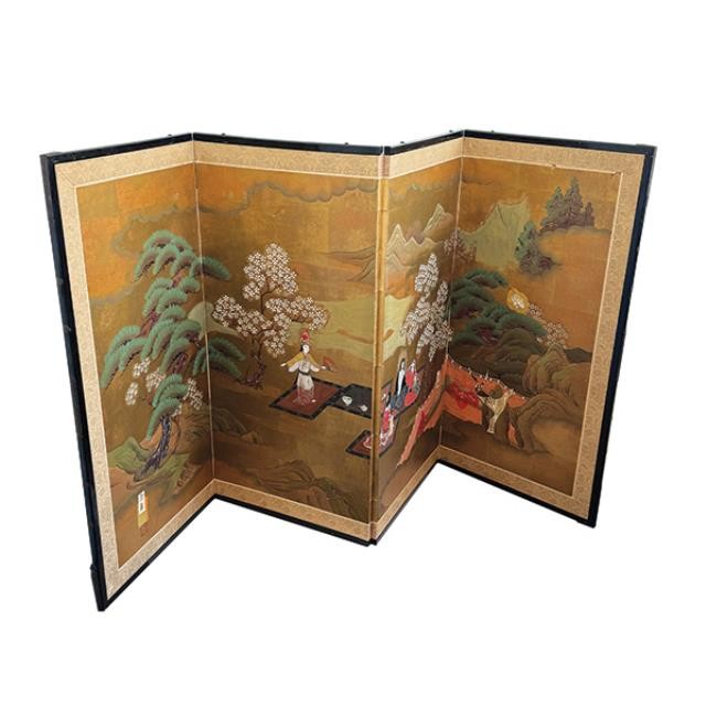 (LWCA0149)CLEARED ART-Asian Scenery-Folding Panels