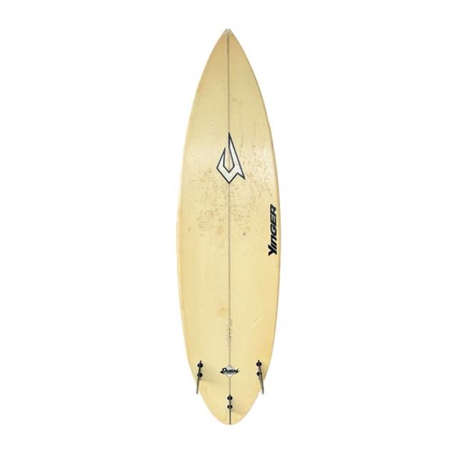 (76270021)SURFBOARD-Yinger Red Fiberglass