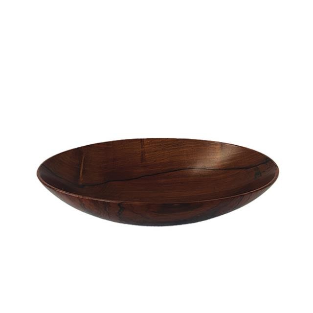 (25677081)DECORATIVE BOWL-Oval Wooden Tricket Bowl